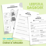 NIEUW! Leefstijl dagboek